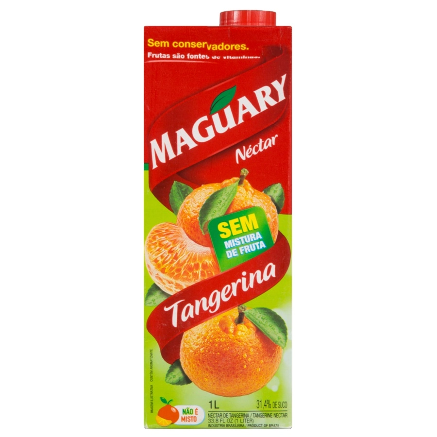 Néctar Tangerina Maguary Caixa 1l