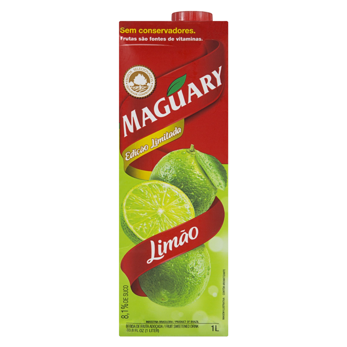 Bebida Adoçada Limão Maguary Caixa 1l