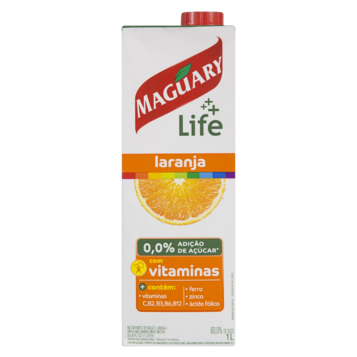 Néctar Laranja Maguary Life Caixa 1l