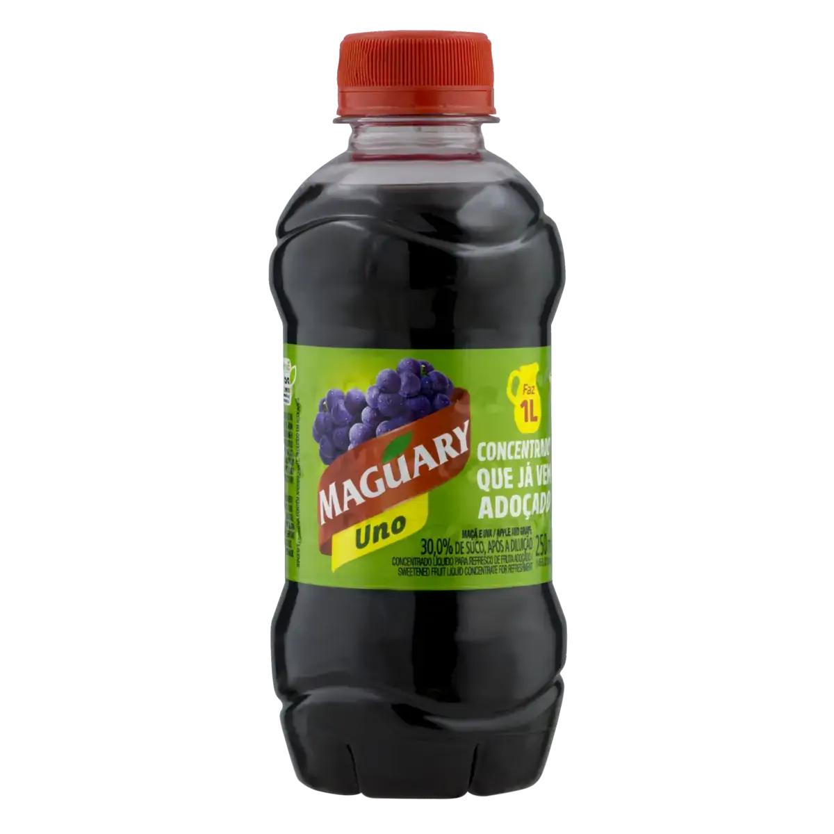 Suco Concentrado Maça E Uva Maguary Uno Garrafa 250ml