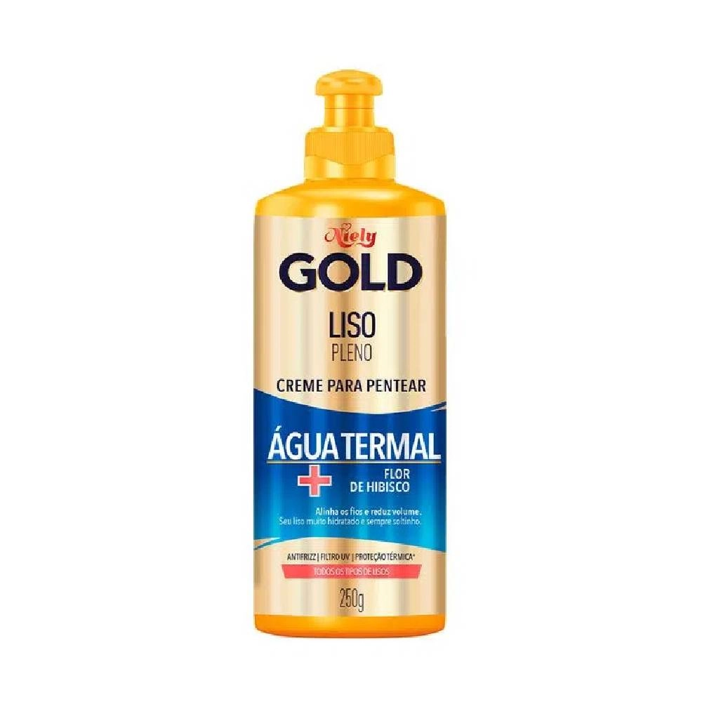 Creme Para Pentear Niely Gold Liso Prolongado Frasco 280g