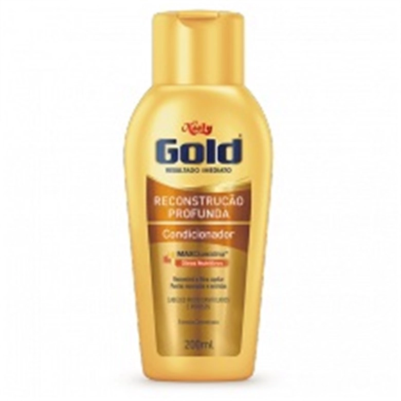 Condicionador Uso Diário Niely Gold 200ml Reconstrução Profunda Unit