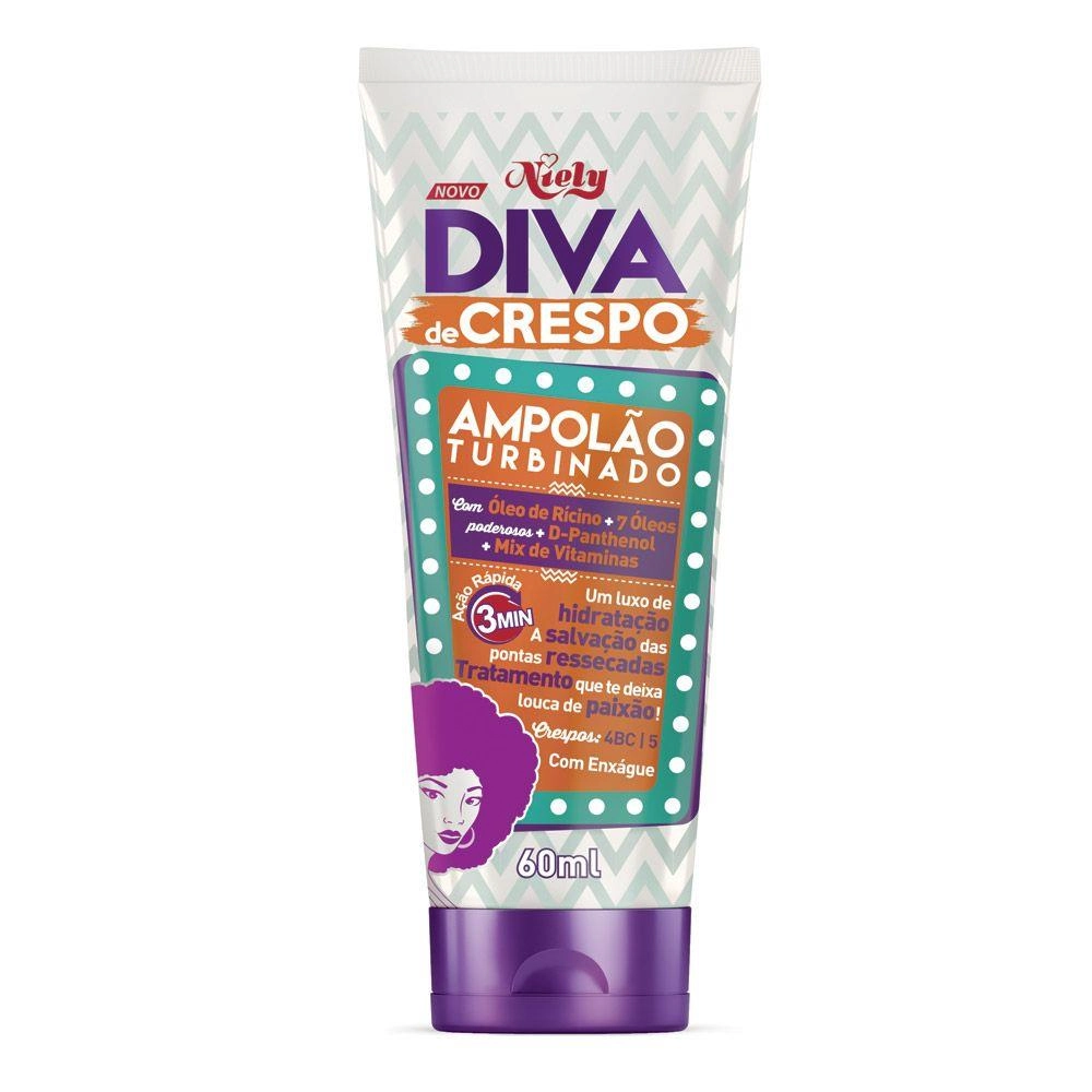 Ampola Niely Gold Diva Crespos 60ml