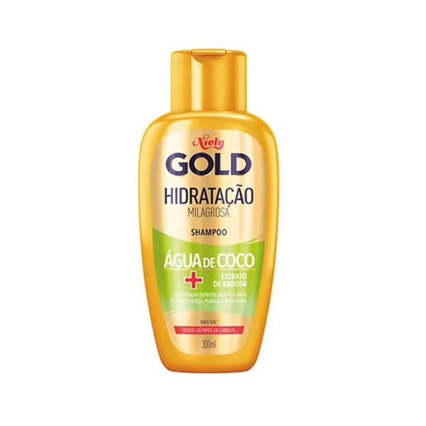 Sh Niely Gold 300ml Ag De Coco