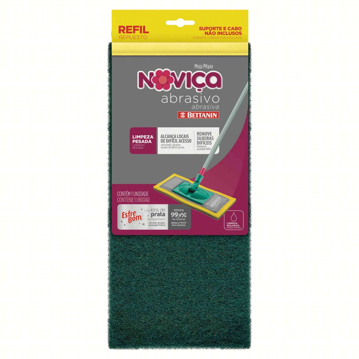 Refil Para Mop Abrasivo Noviça