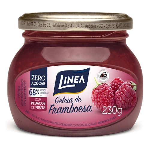 Geleia Framboesa Linea Vidro 230g
