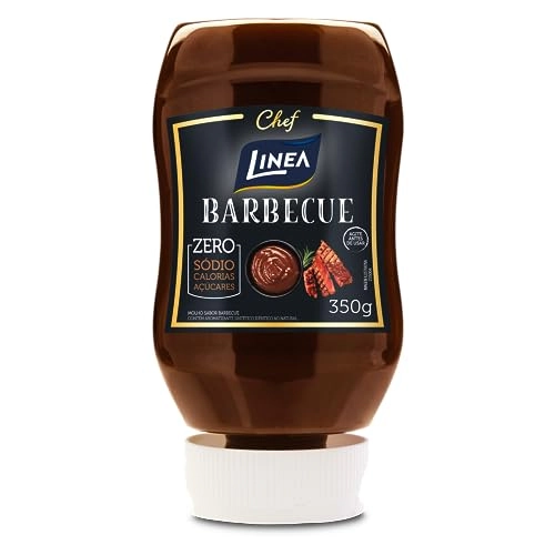 Molho Barbecue Zero Sódio Zero Açúcar Linea Chef Squeeze 350g