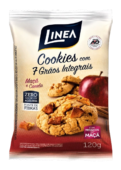 Cookie Maca Com Canela 120g Mv