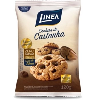 Cookies Linea Zero 120g Castanha Para