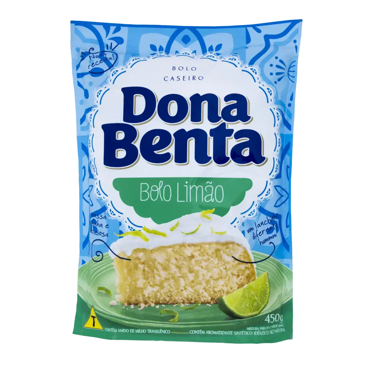 Mistura Para Bolo Limão Dona Benta Sachê 450g