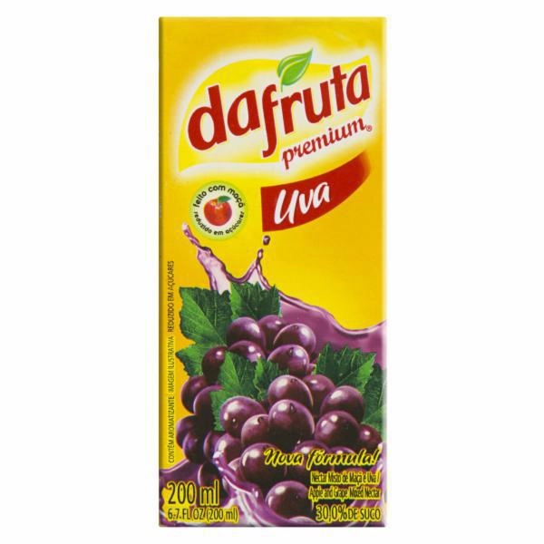 Néctar Uva Dafruta Premium Caixa 200ml