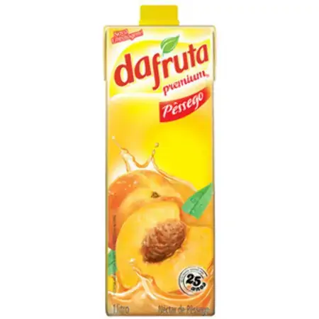Néctar Pêssego Dafruta Premium Caixa 1l