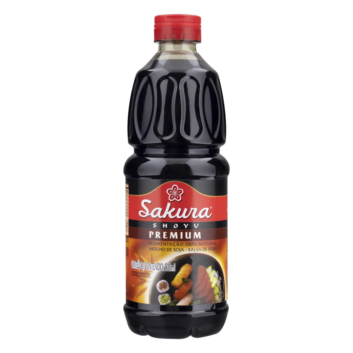 Molho Shoyu Sakura Premium Garrafa 500ml