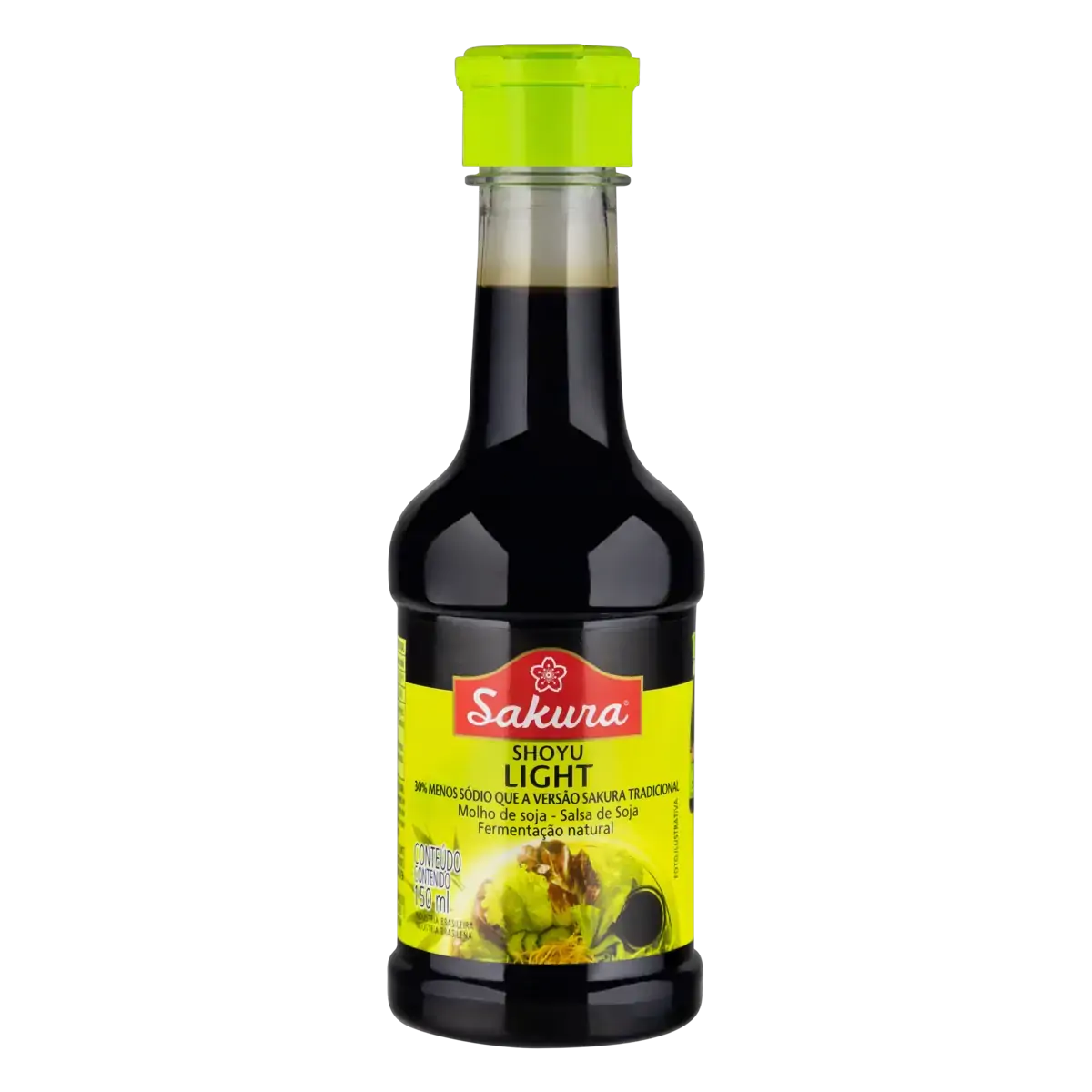 Molho Shoyu Light Sakura Frasco 150ml