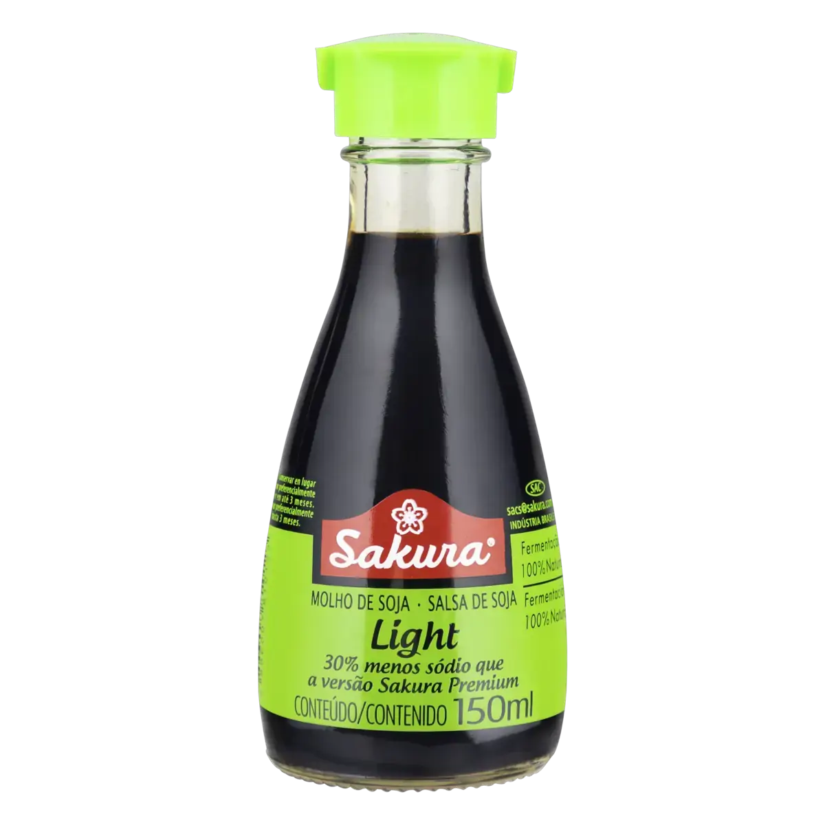 Molho De Soja Light Sakura Vidro 150ml