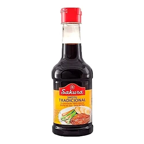 Molho Shoyu Tradicional Sakura Frasco 150ml