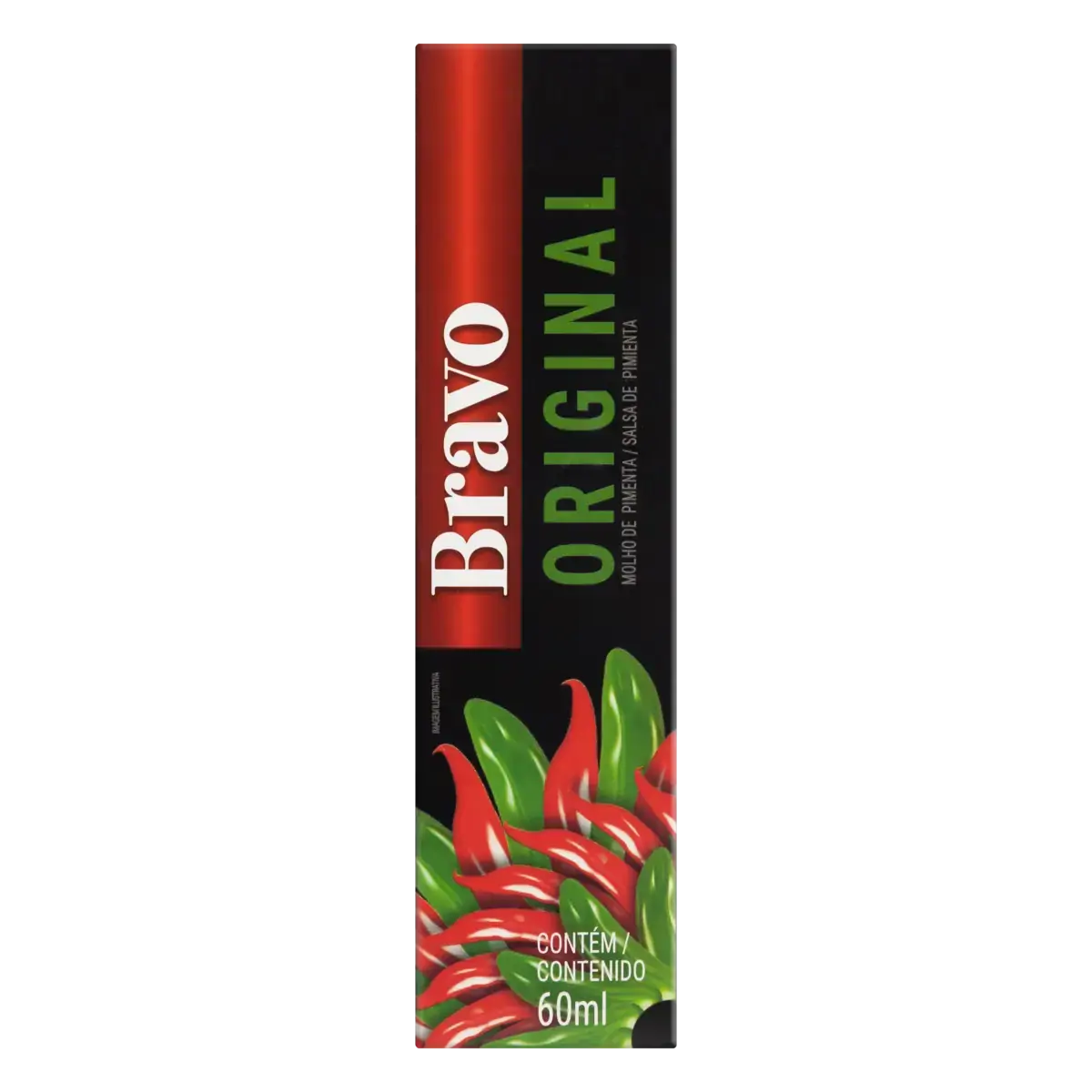Molho De Pimenta Original Bravo Frasco 60ml