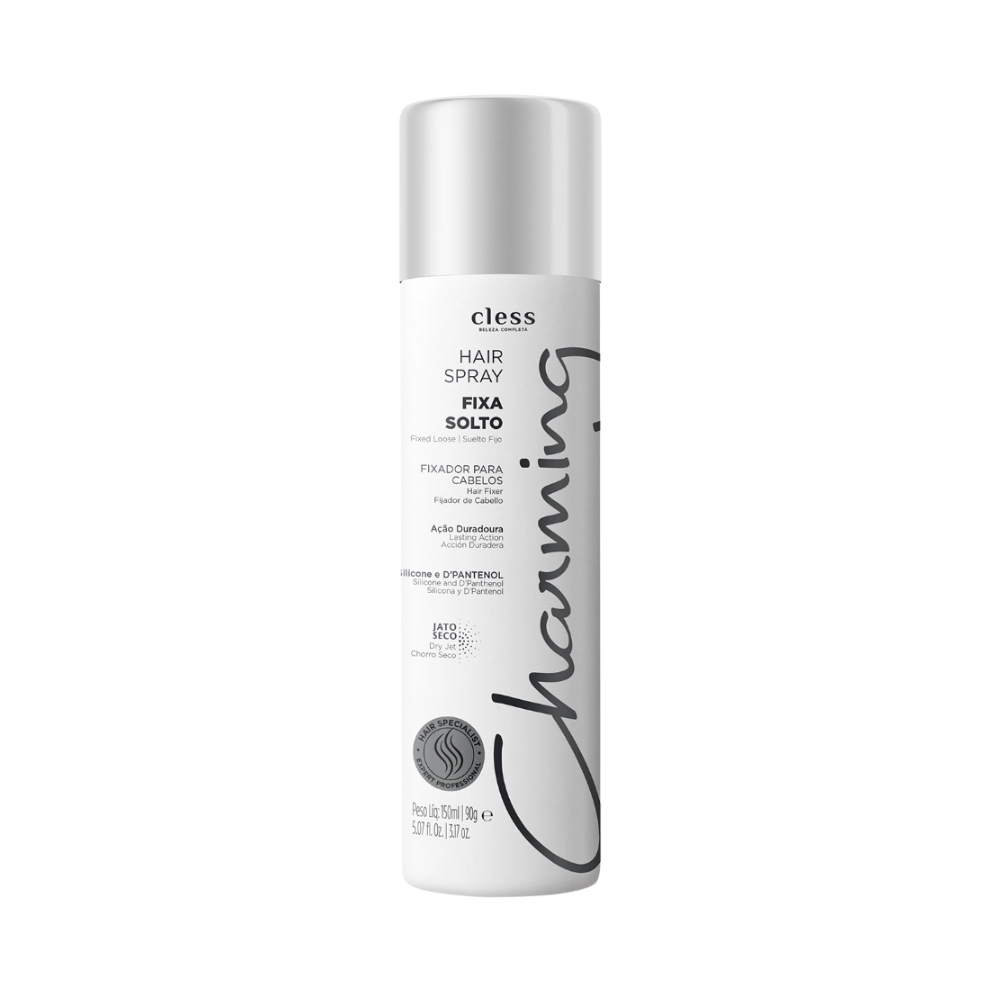 Hair Spray Jato Seco Fixa Solto Charming Frasco 150ml