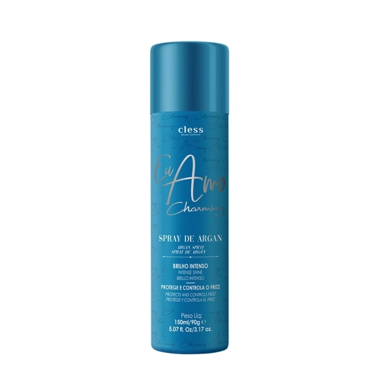 Spray De Argan Brilho Intenso Eu Amo Charming Frasco 150ml