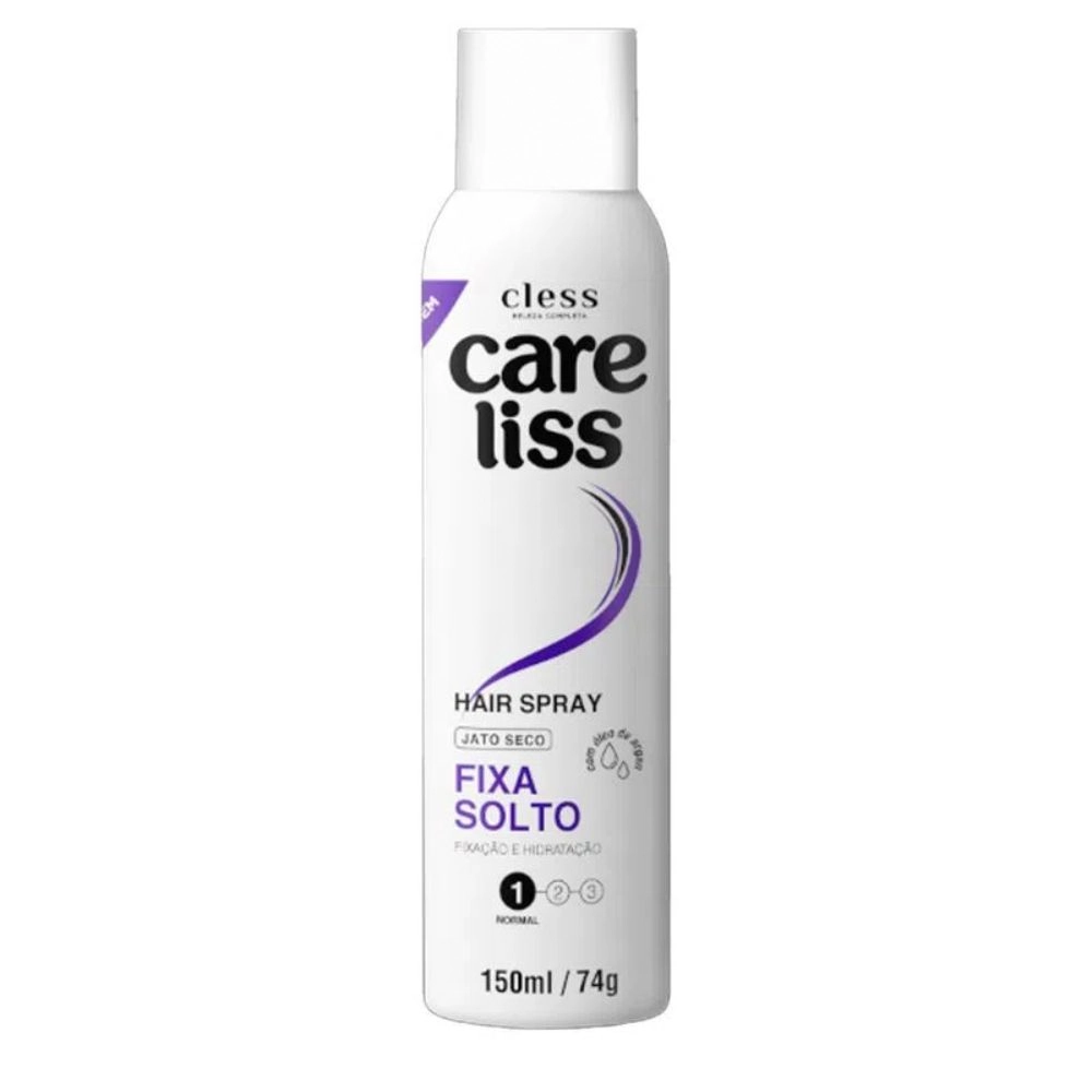 Hair Spray Jato Extrasseco Fixa Solto Care Liss Frasco 150ml
