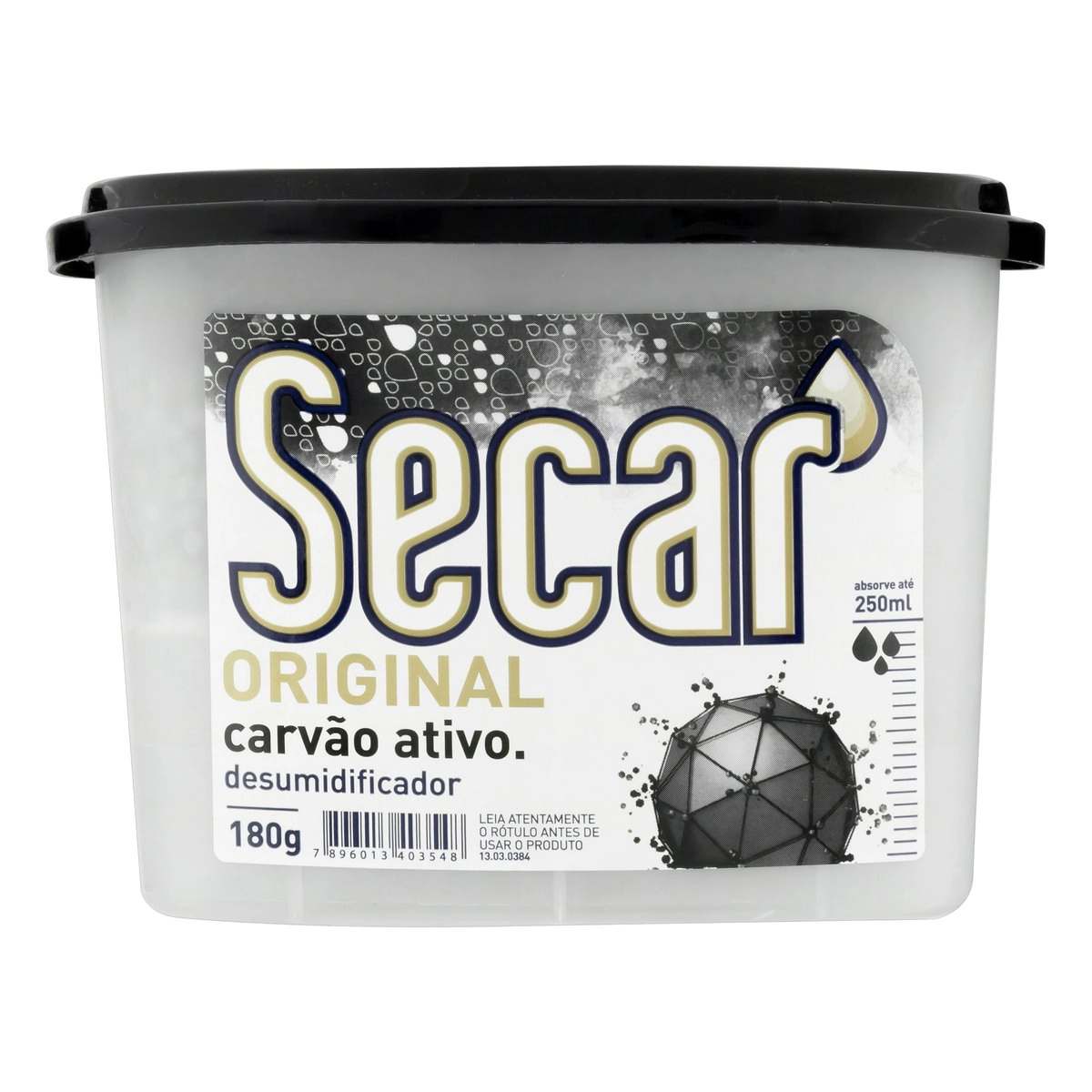 Desumidificador Original Carvao Ativo Secar 180g