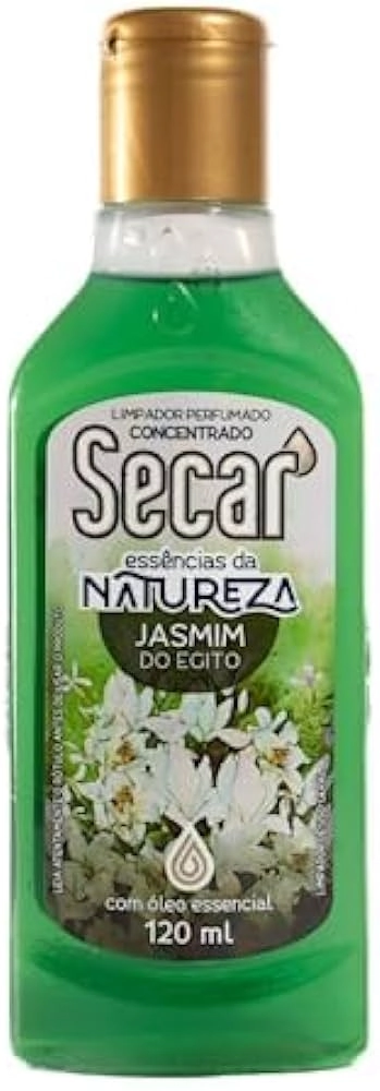 Limpador Perfumado Concentrado Jasmim Do Egito Secar Limpeza Perfume Squeeze 120ml