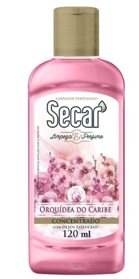 Limpador Perfumado Concentrado Orquídea Do Caribe Secar Limpeza Perfume Squeeze 120ml