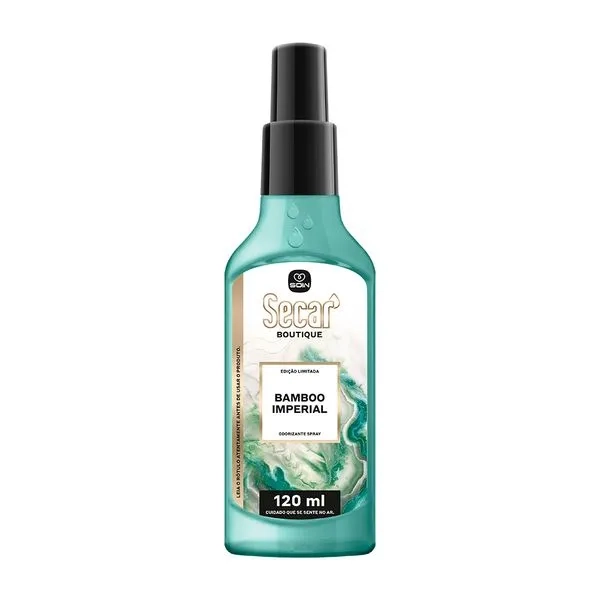 Odorizante Spray Secar Boutique Bamboo Imperial 120ml