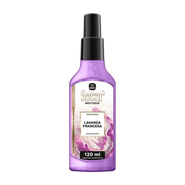 Odorizante Spray Secar Boutique Lavanda Francesa 120ml