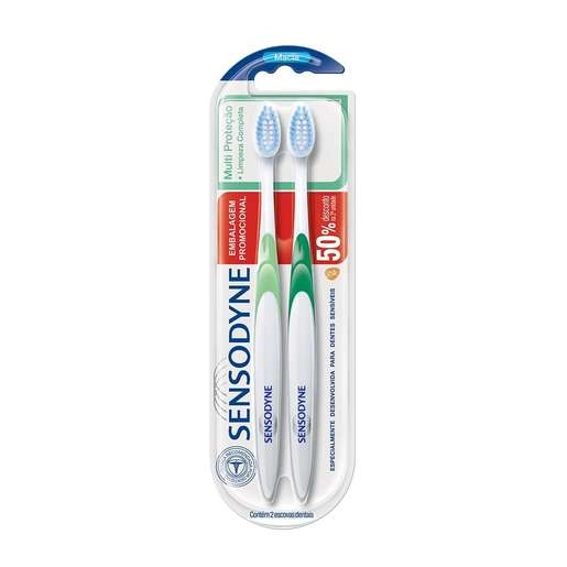 Escova Dental Macia Sensodyne Multiproteção 2 Unidades