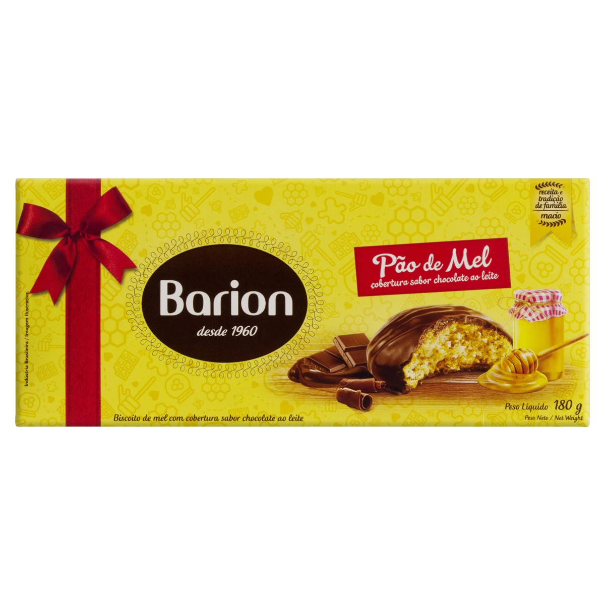 Pão De Mel Barion Caixa 180g