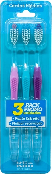 Kit 03 Unid. Esc Dental Soft C Uni