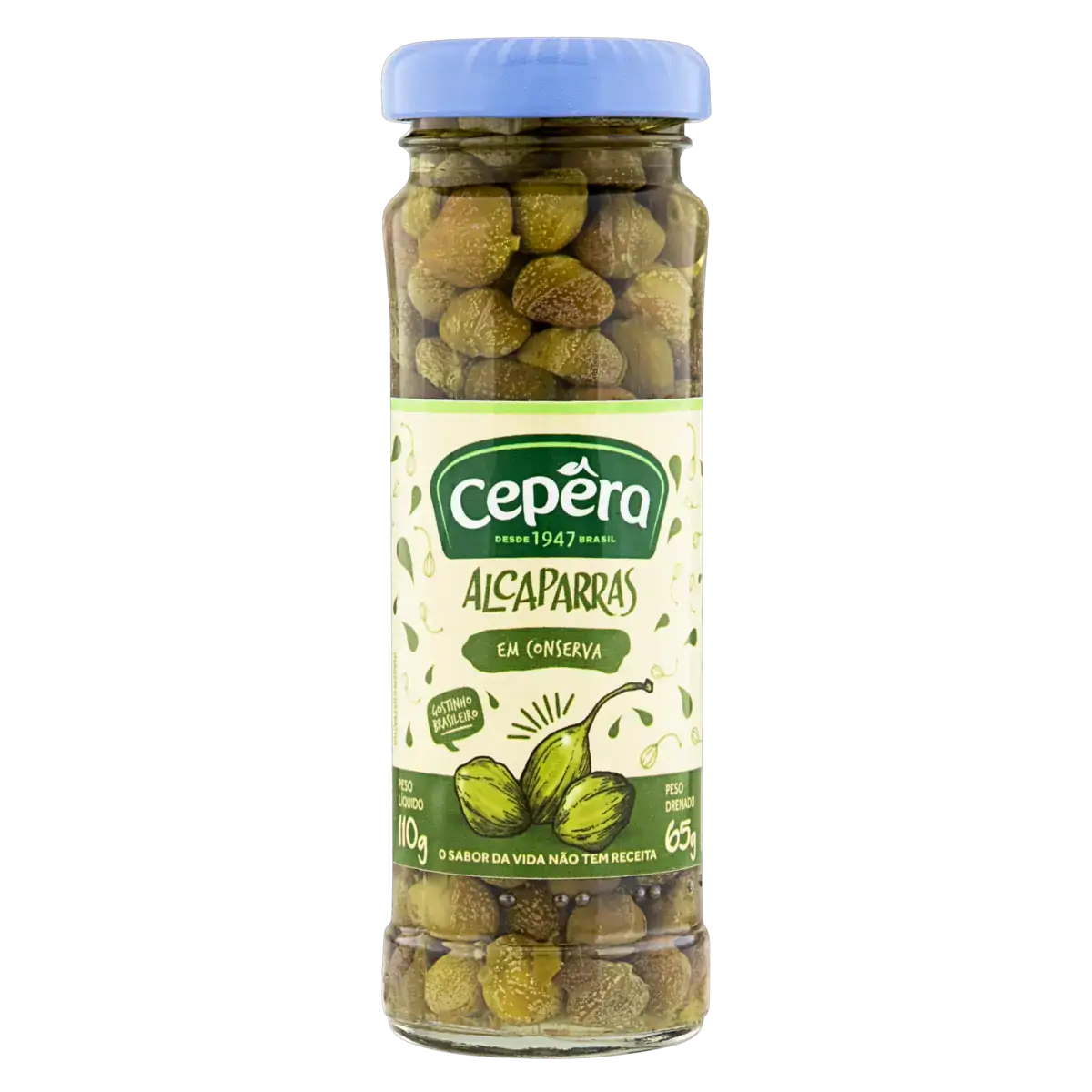 Alcaparra Em Conserva Cepêra Vidro 65g
