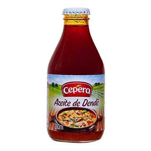 Azeite De Dendê Cepêra Vidro 200ml