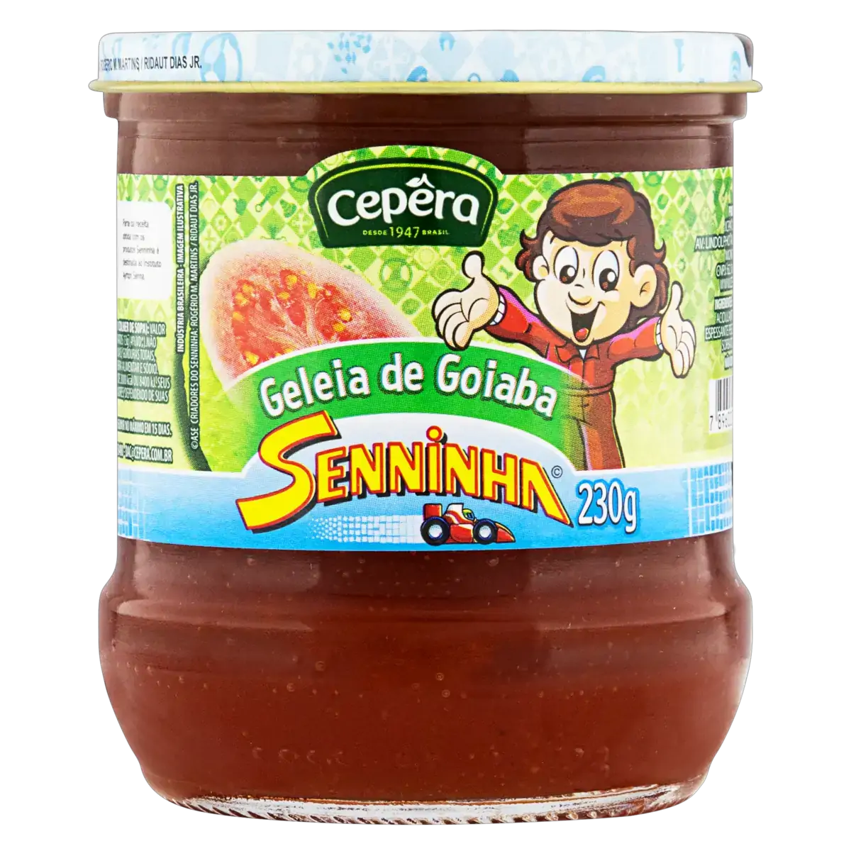 Geleia Goiaba Senninha Cepêra Vidro 230g