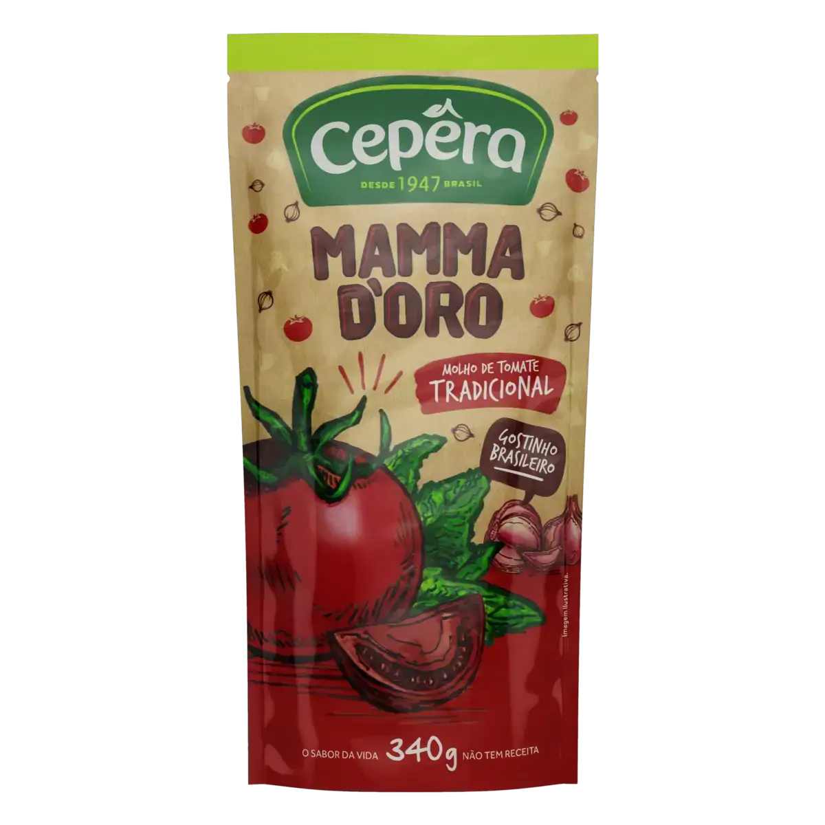 Molho Mamma Doro Tradicional Microondas Sache
