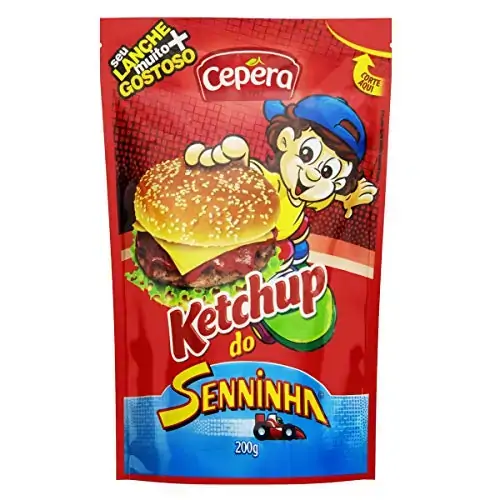 Ketchup Senninha Cepêra Sachê 200g