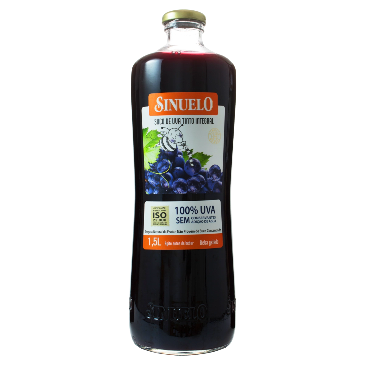 Suco De Uva Tinto Integral Sinuelo 15l