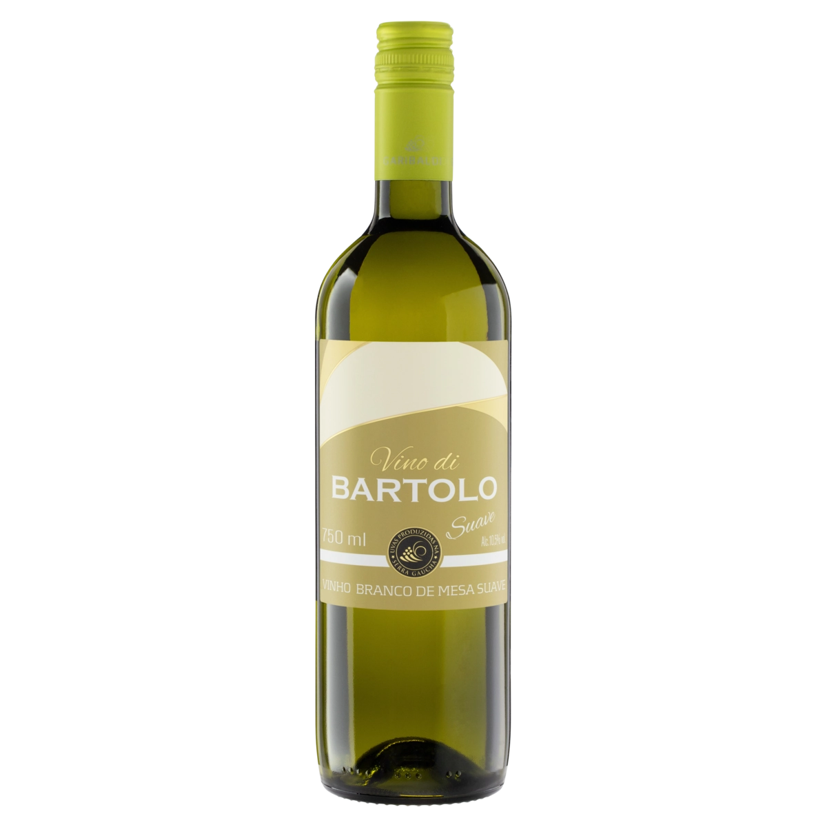 Vinho Brasileiro Branco Suave Vino Di Bartolo Serra Gaúcha Garrafa 750ml