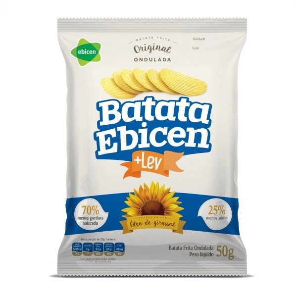 Batata Ebicen Frita Ondulada