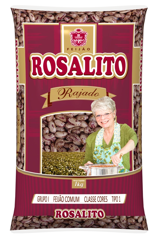Feijao Rajado Rosalito 1kg