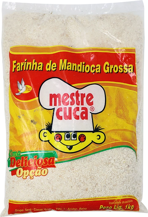 Farinha Mand Grossa Mestre Cuca 1kg