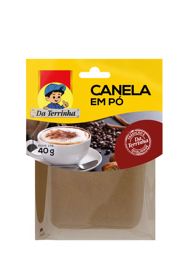 Canela Em Pó Da Terrinha 40g