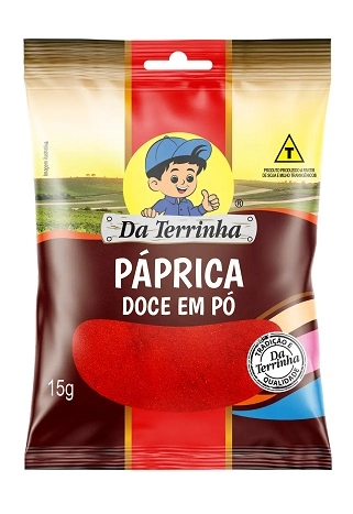 Paprica Doce Em Pó Da Terrinha 15g