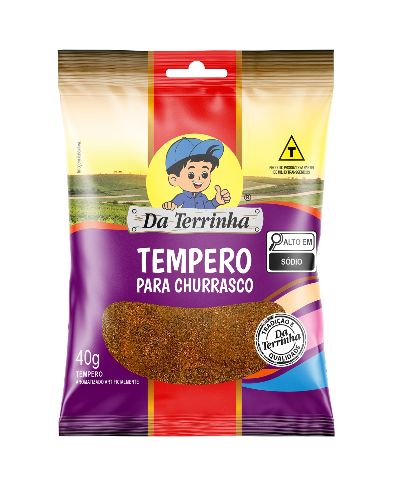 Tempero Para Churrasco Da Terrinha 40g