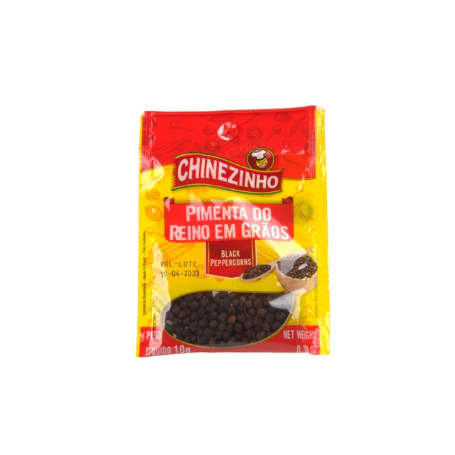 Pimenta Do Reino Em Grãos Chinezinho 10g