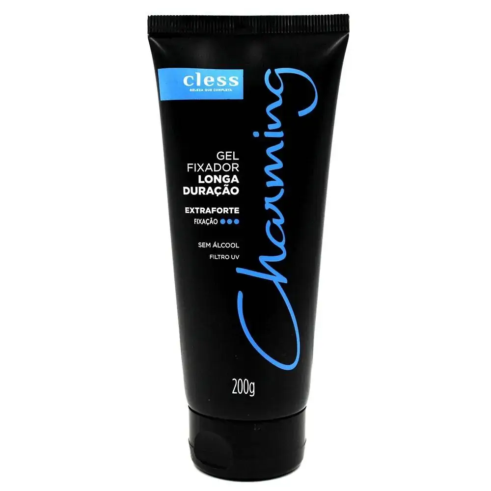 Gel Fixador Extraforte Charming Men Bisnaga 200ml