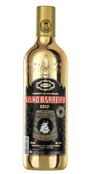 Aguardente Velho Barreiro Gold 910ml