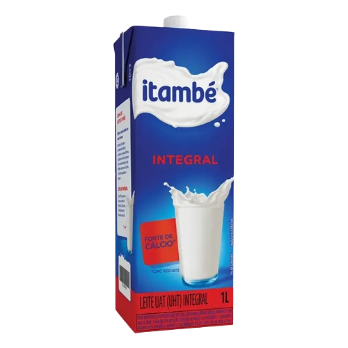 Leite Uht Integral Itambé Caixa Com Tampa 1l