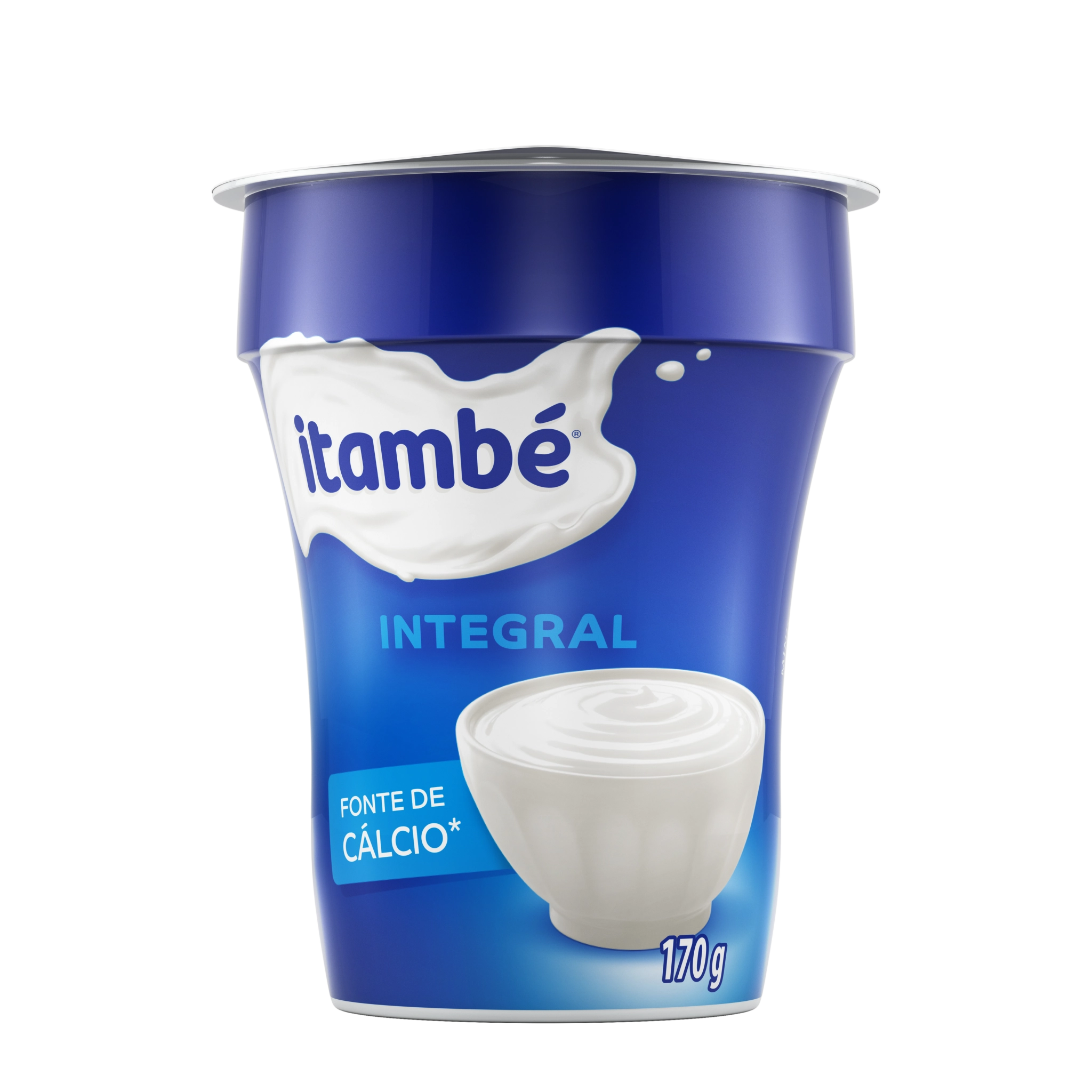 Iogurte Integral Natural Itambé Copo 170g